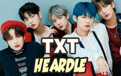 Guess a popular song in six tries or less. . Txt heardle